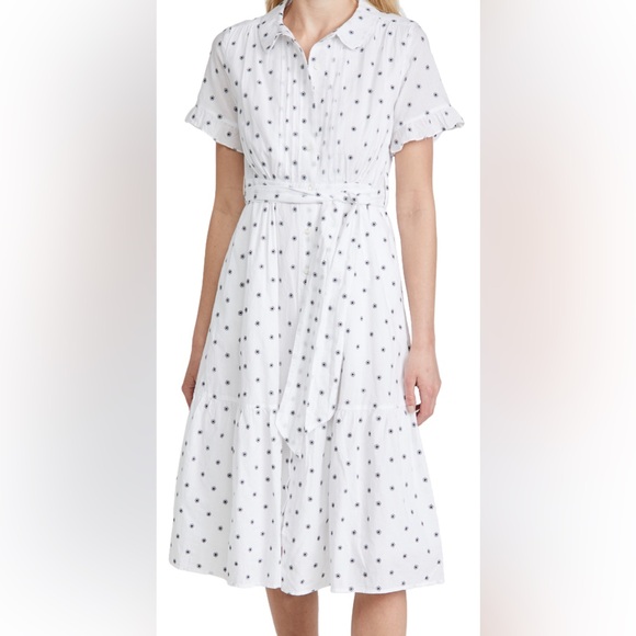 Alex Mill Daisy Field Dress in White Size M - Picture 2 of 6